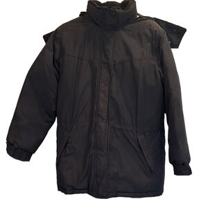 Eddie Bauer Goose Down Warm Black Winter Coat